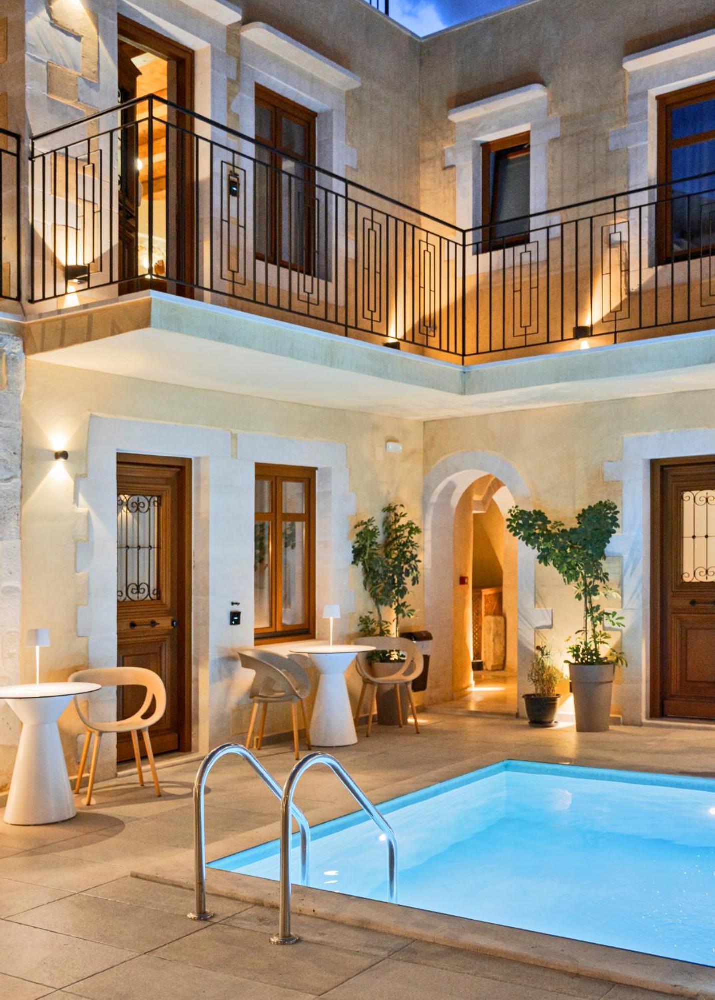 Mansio Boutique Hotel Rethymno Exterior foto