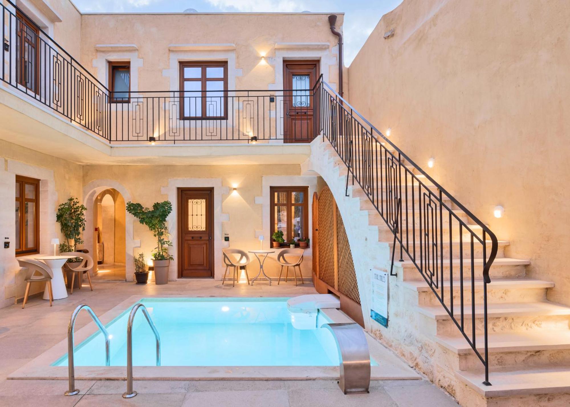 Mansio Boutique Hotel Rethymno Exterior foto