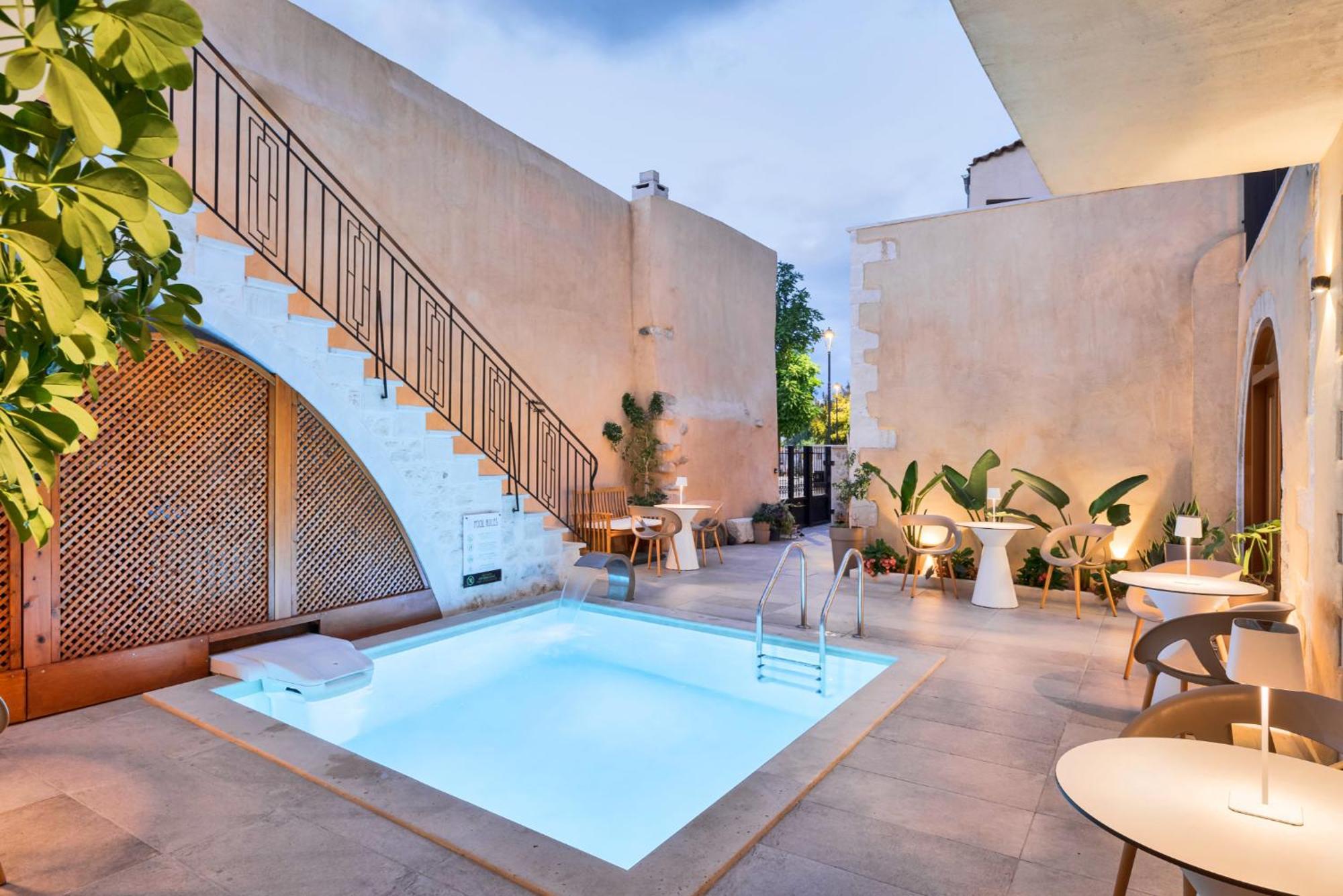 Mansio Boutique Hotel Rethymno Exterior foto